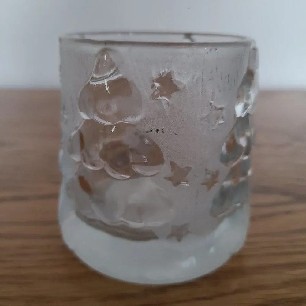 Vintage textured glass